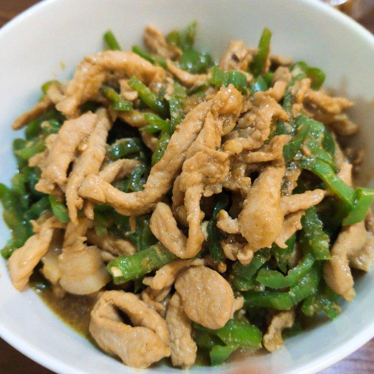 下饭神菜--青椒肉丝
