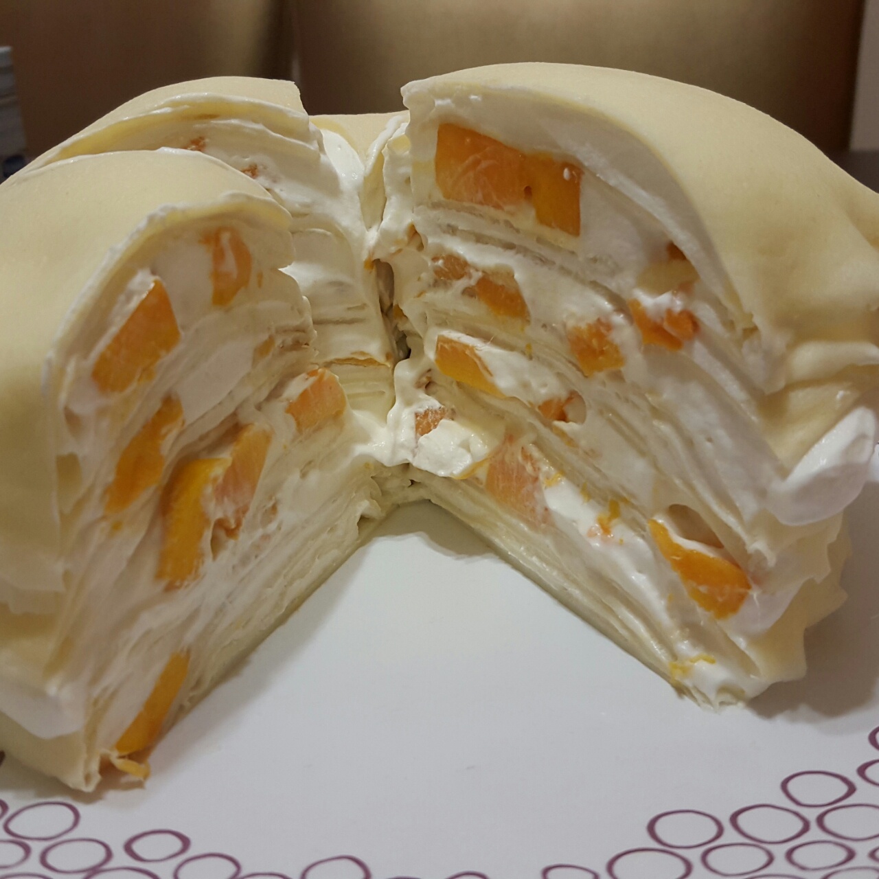 芒果千层蛋糕