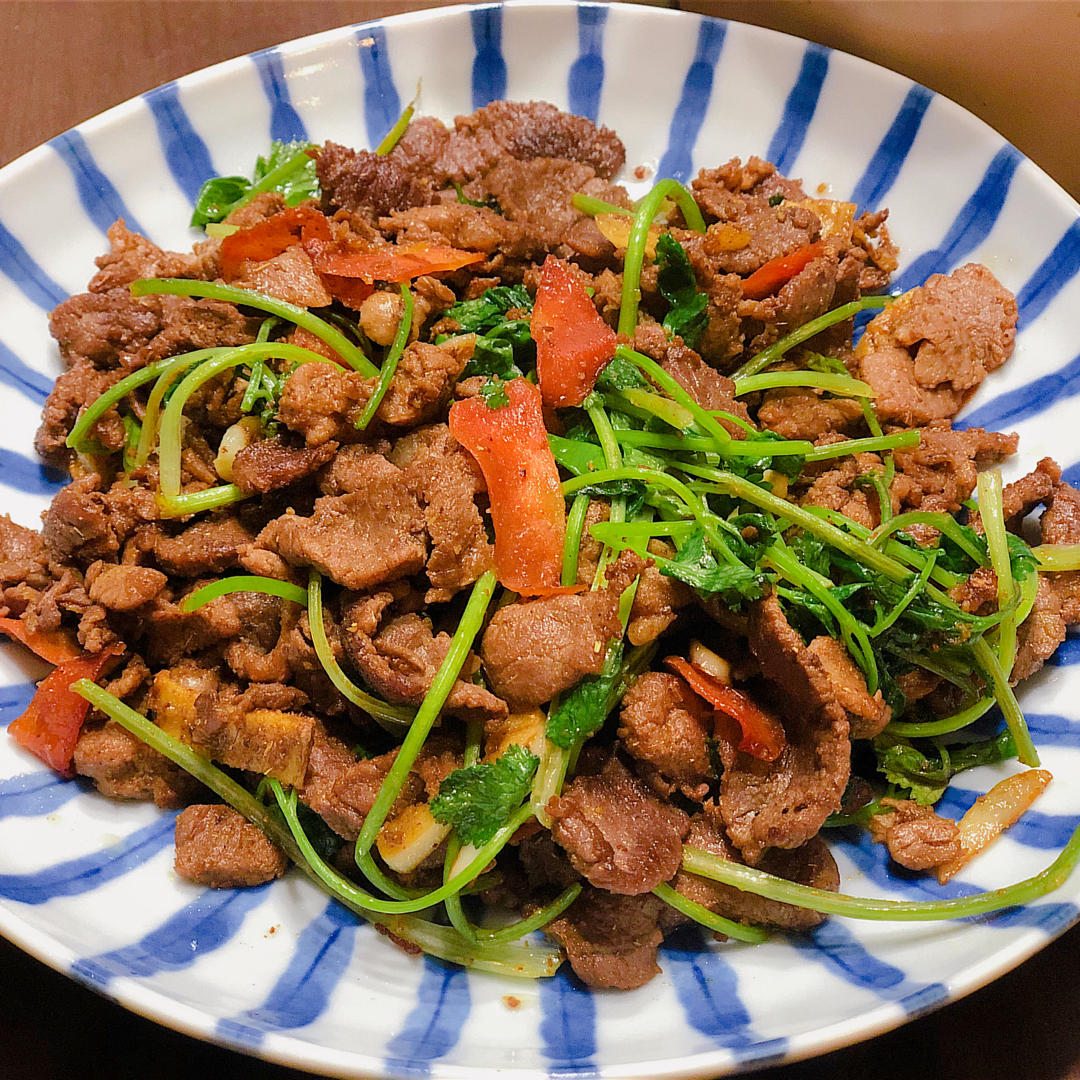 超越羊肉串的孜然爆炒羊肉