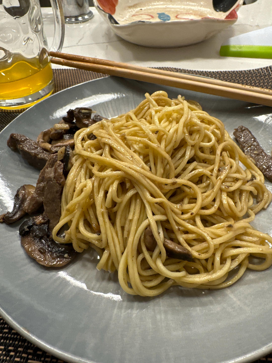 蒜香黄油意面