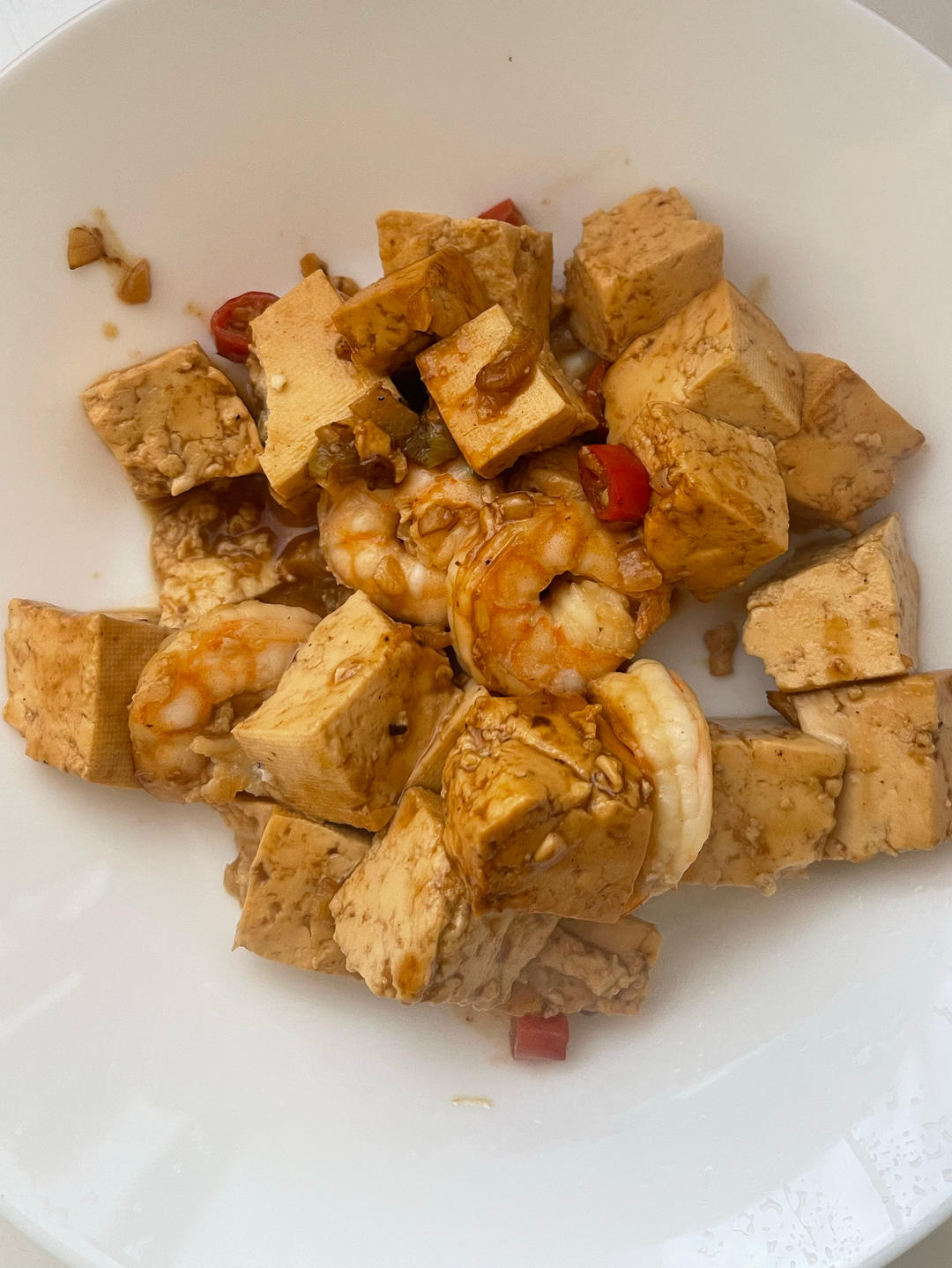 虾仁豆腐
