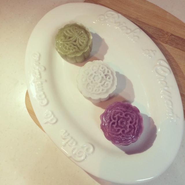 冰皮粉版冰皮月饼