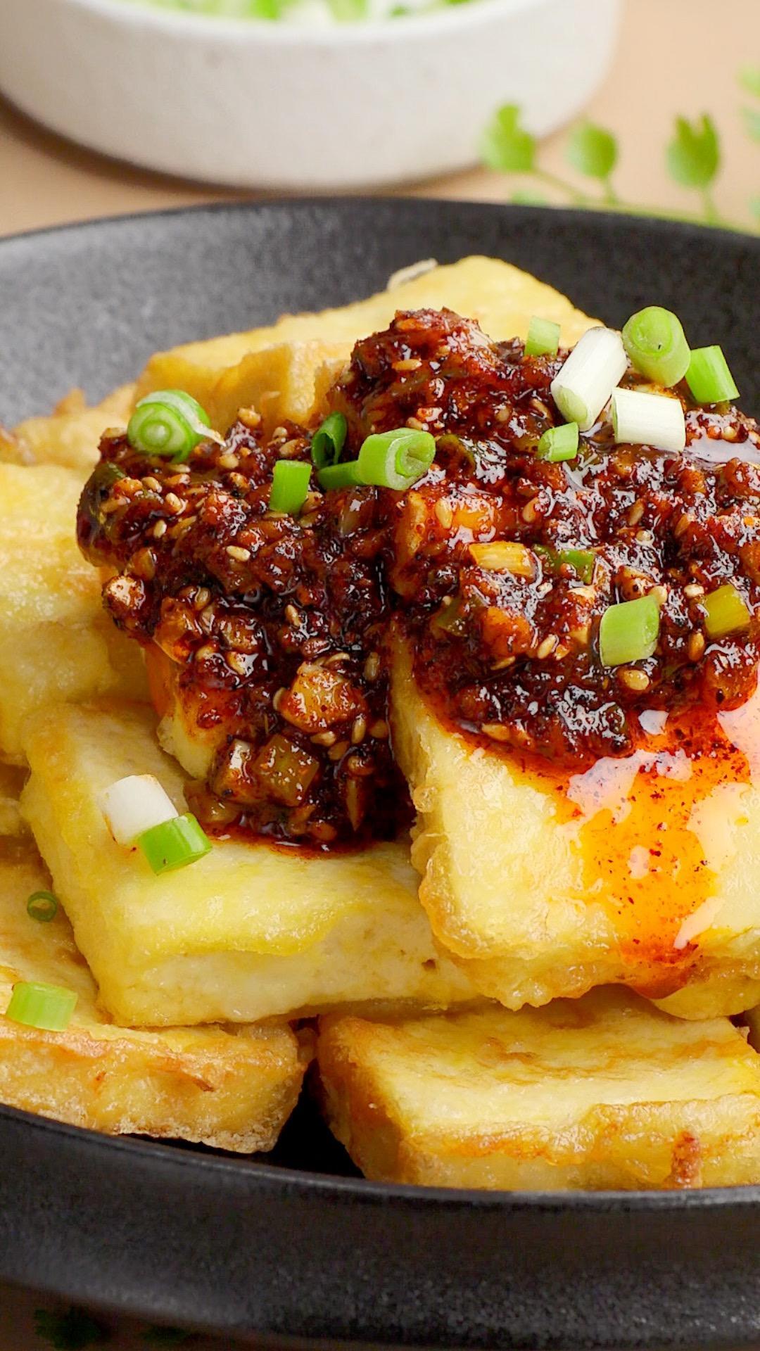 浇汁鸡蛋豆腐的做法