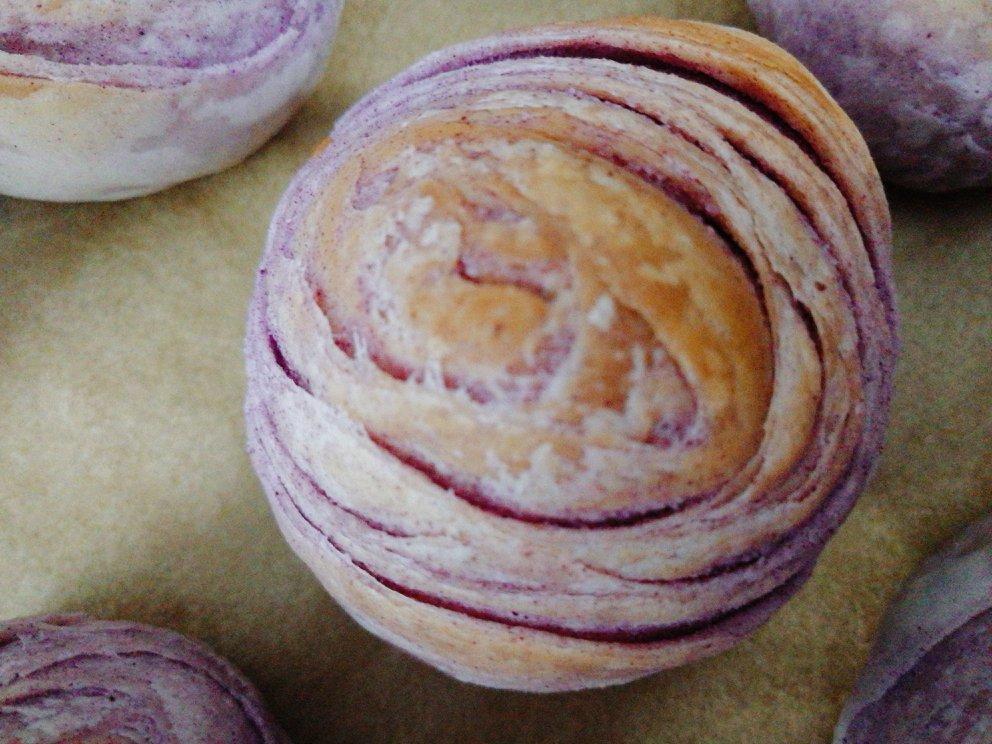 蛋黄酥~紫薯、抹茶、原味~花好月圆，中秋快乐~内附一次做六色蛋黄酥方法~