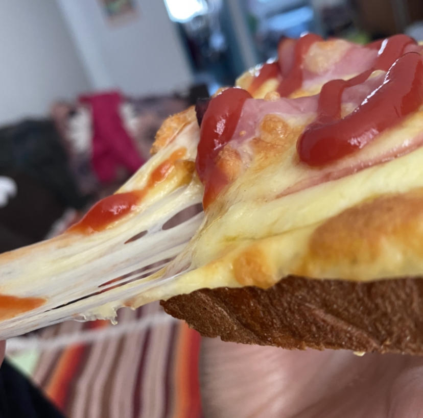 超好吃面包披萨🍕