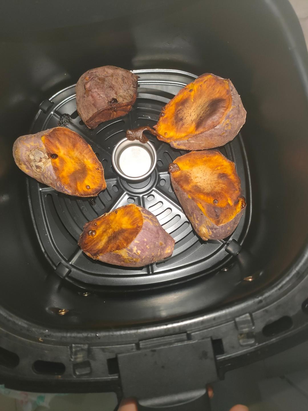 空气炸锅烤红薯(超级简单)