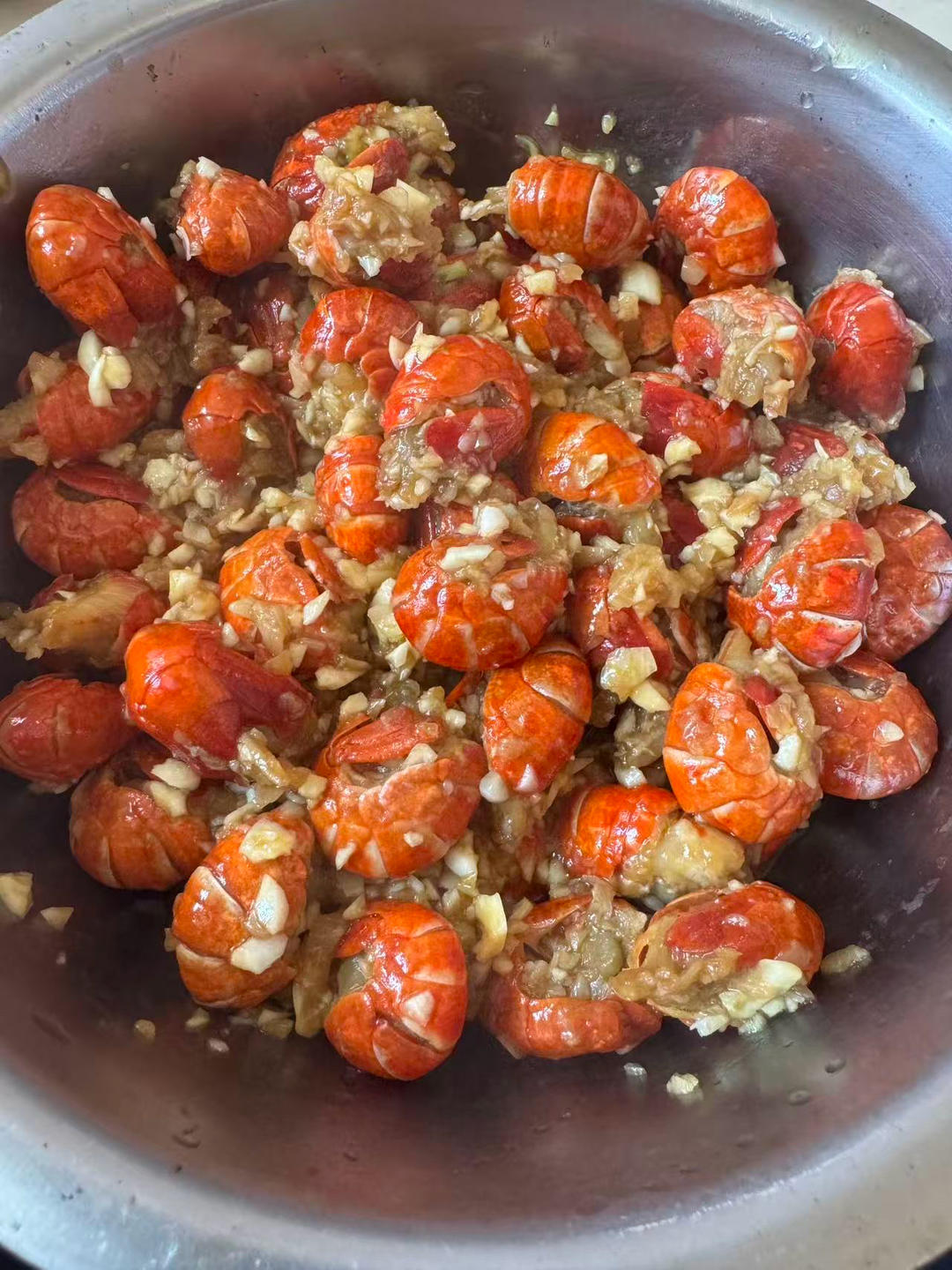 吮指蒜蓉小龙虾  虾尾 通用