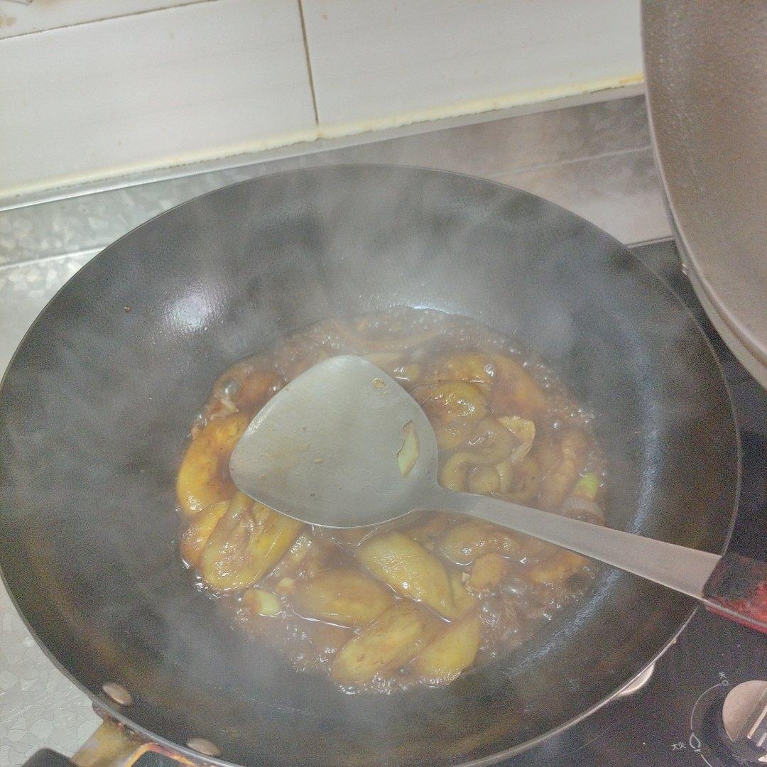 不过油的香煎茄子