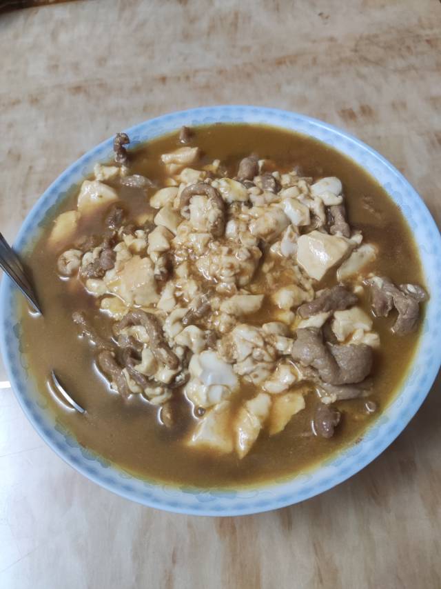 豆腐肉丝羹