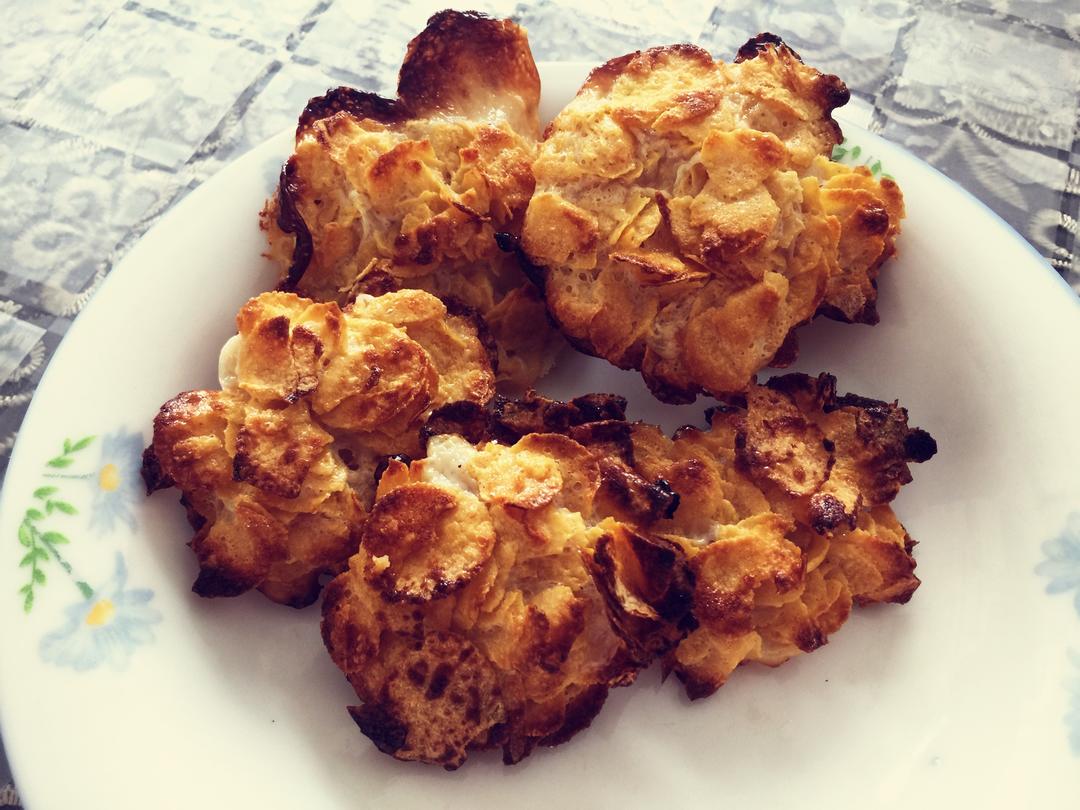 超级超级简单的玉米片饼干