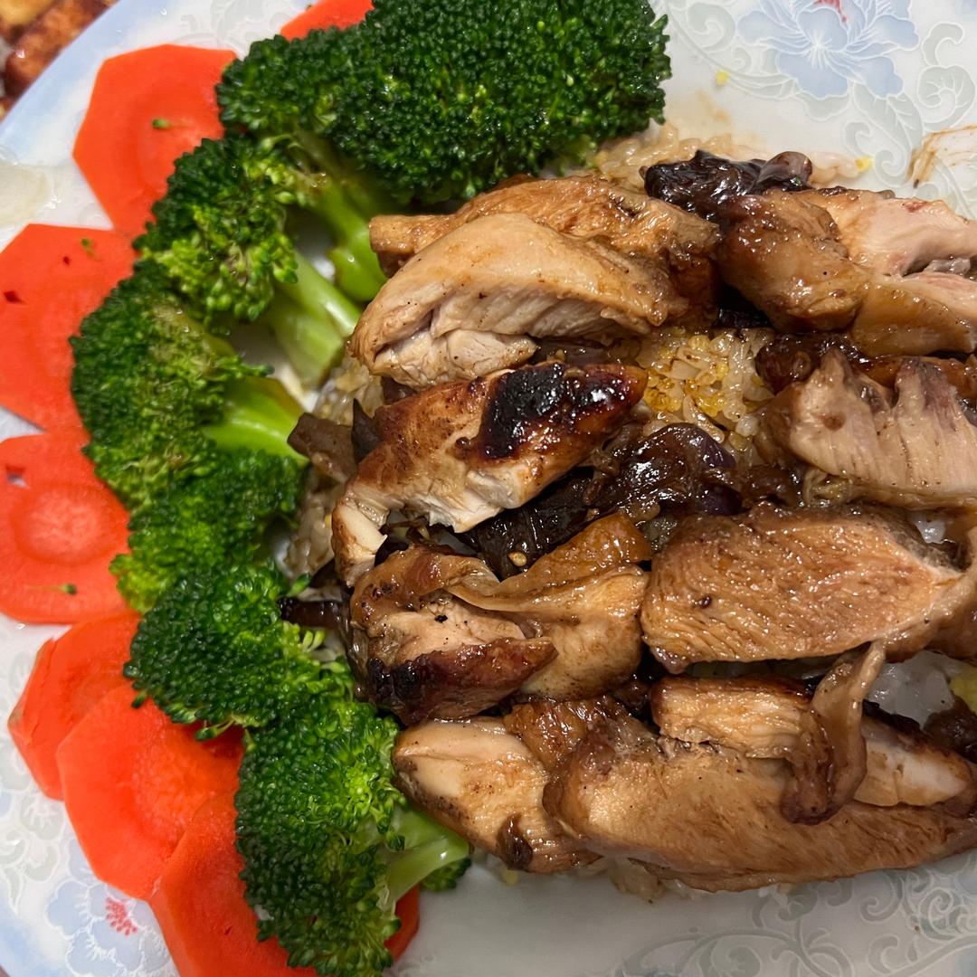 自制照烧鸡腿饭，好吃到舔碗！