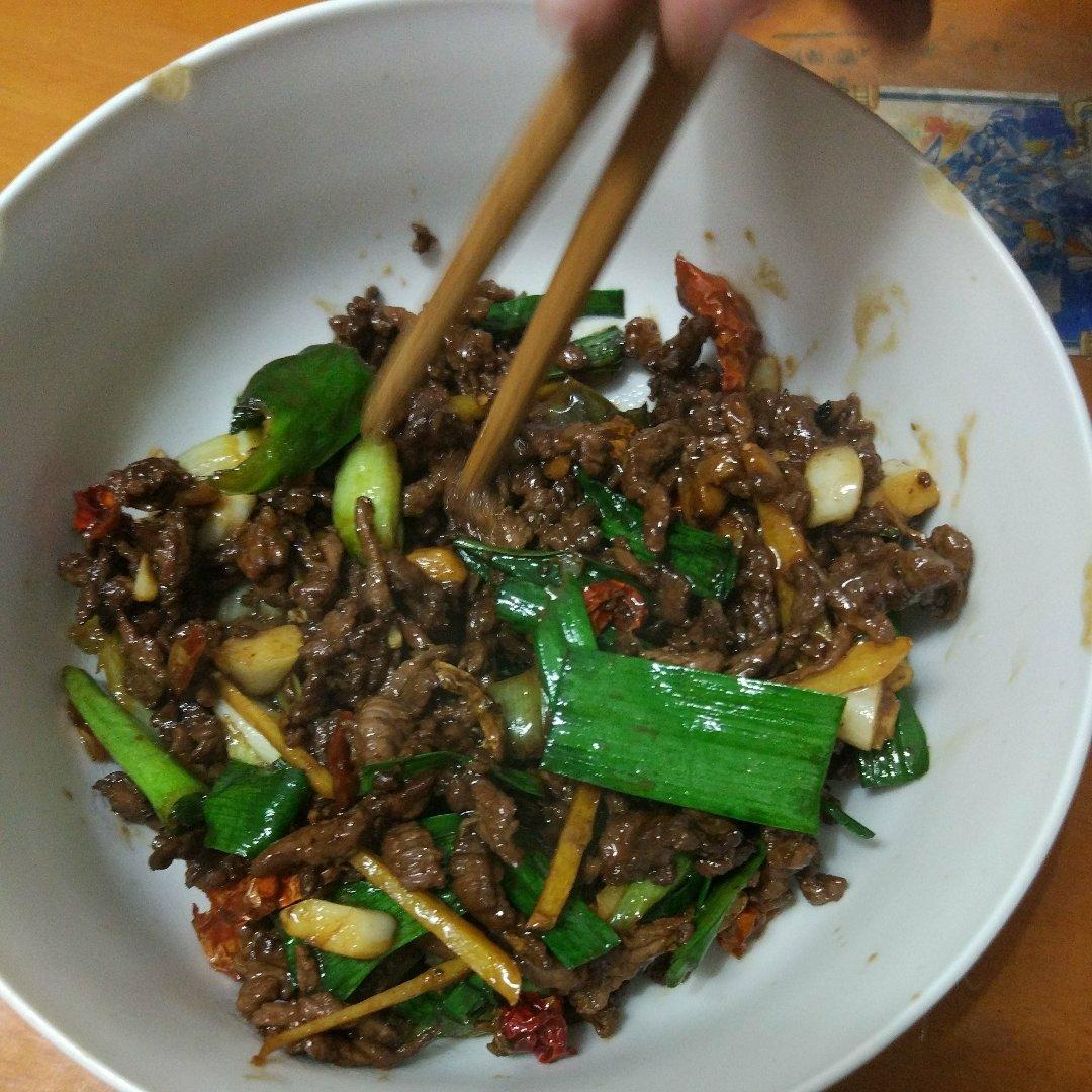 小炒牛肉