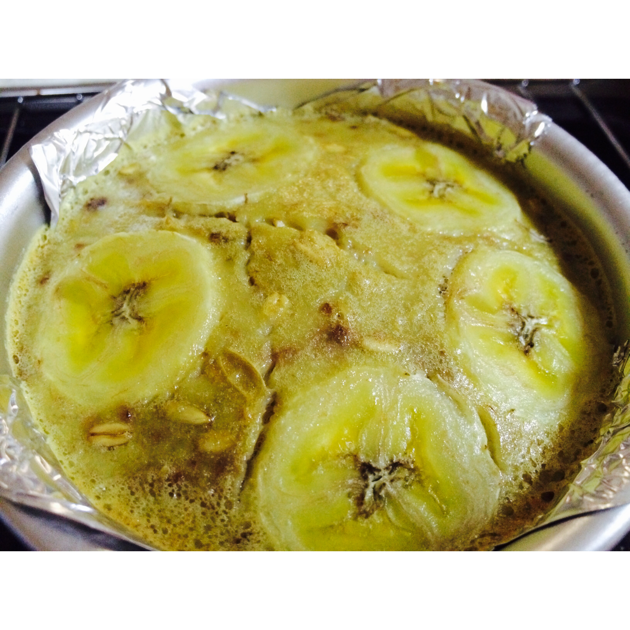 减脂餐：香蕉燕麦烤蛋奶