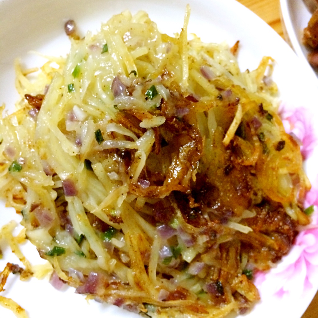 洋葱土豆薄饼