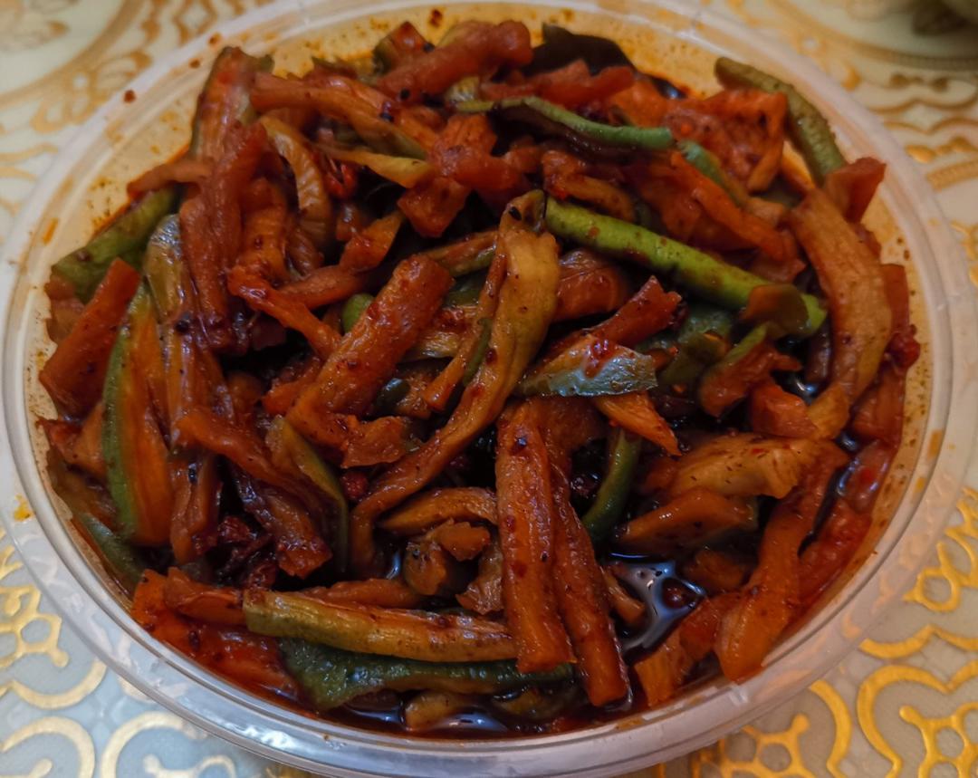 腌萝卜干---小时候的味道