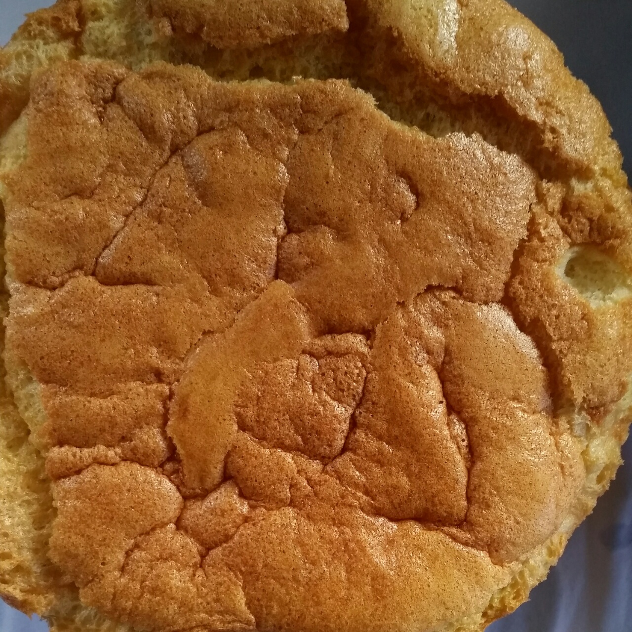 6寸原味戚风蛋糕