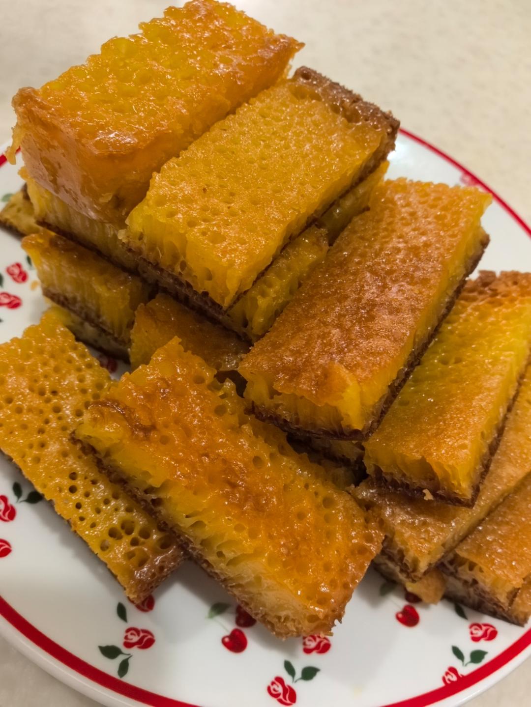 黄金糕，鱼翅纹真不难，Q弹不黏牙，椰香浓郁