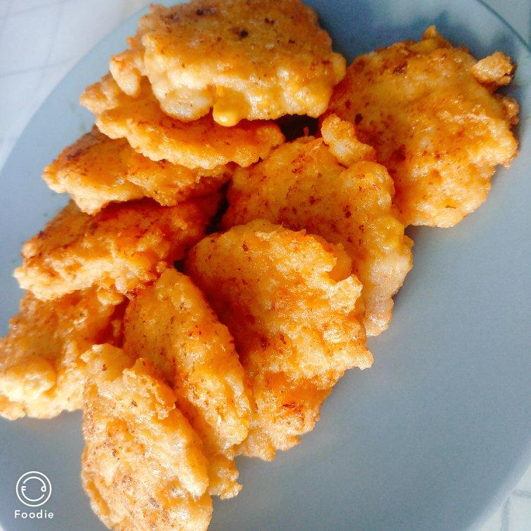 胡萝卜鲜虾饼