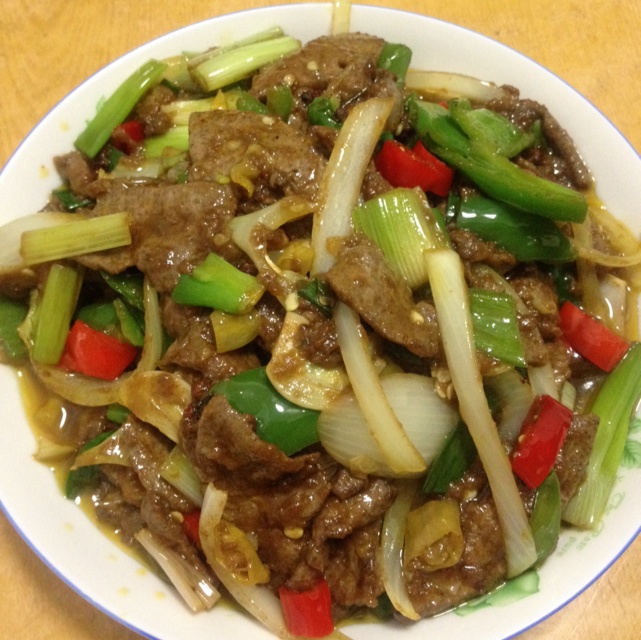 青椒炒猪肝