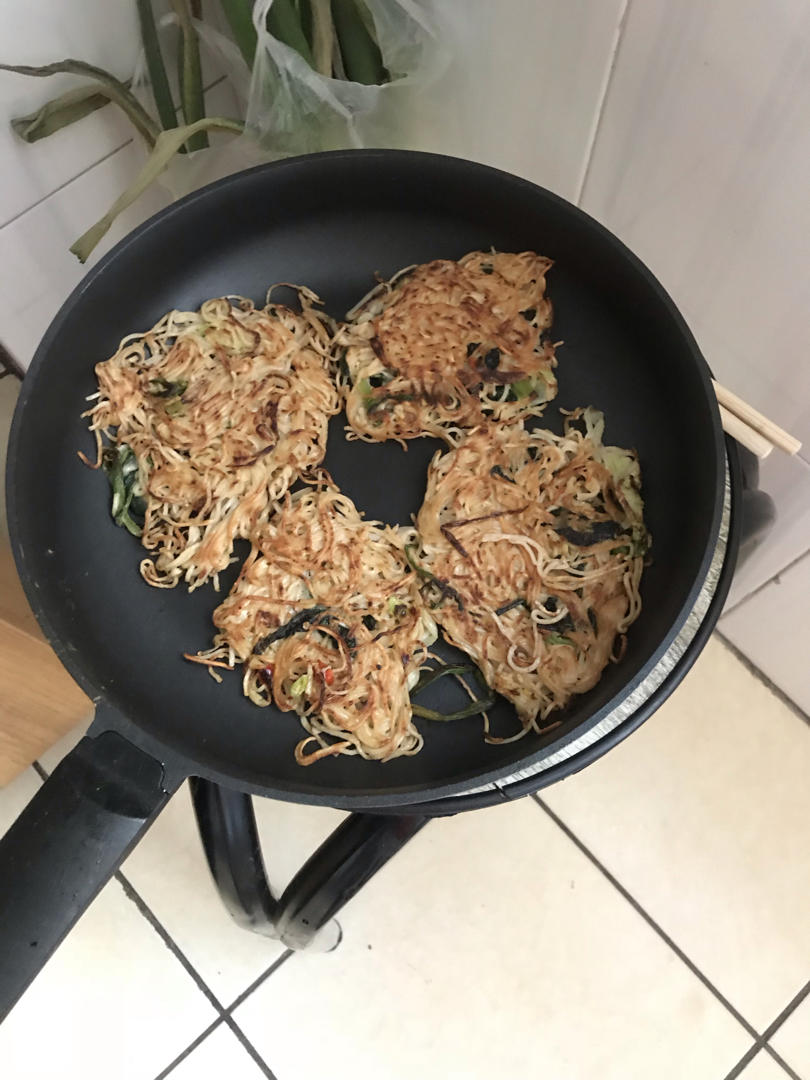 时蔬挂面饼－外酥里嫩！好吃到意外！