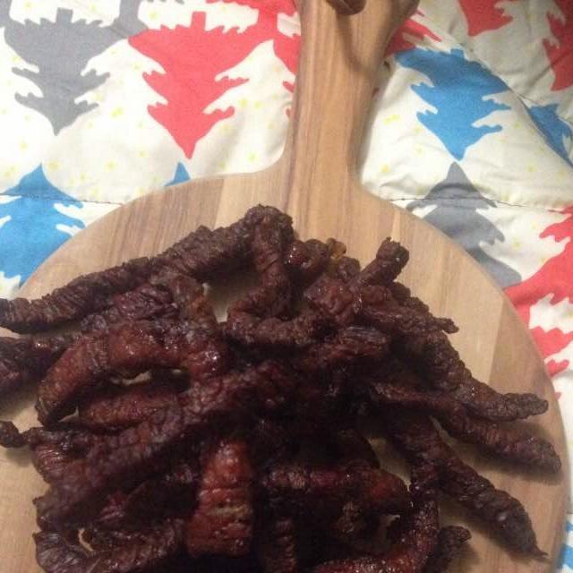 自制风干牛肉干