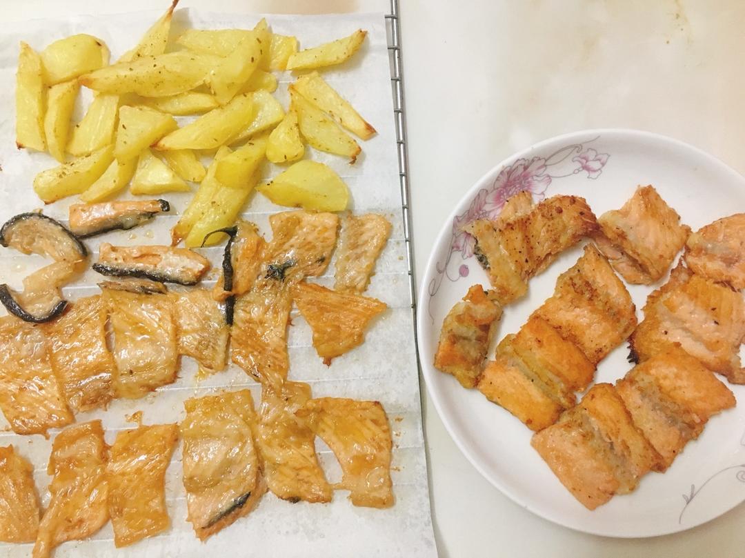 烤三文鱼 简单又好吃