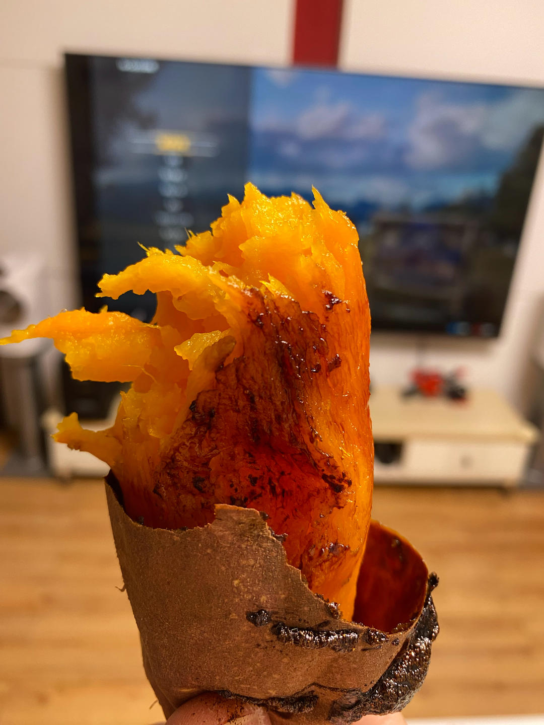 【糯唧唧的烤红薯】糖油四溢皮肉分离外糯里嫩吸溜着吃！