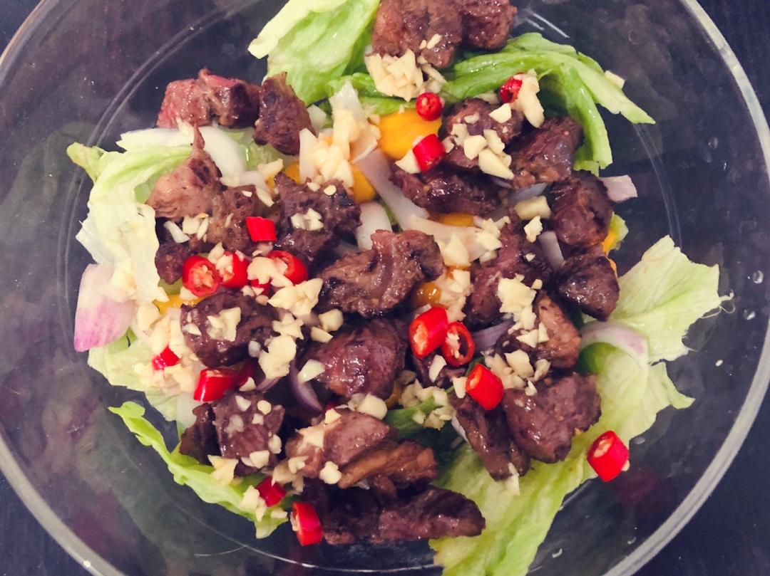 泰式牛肉芒果沙律
