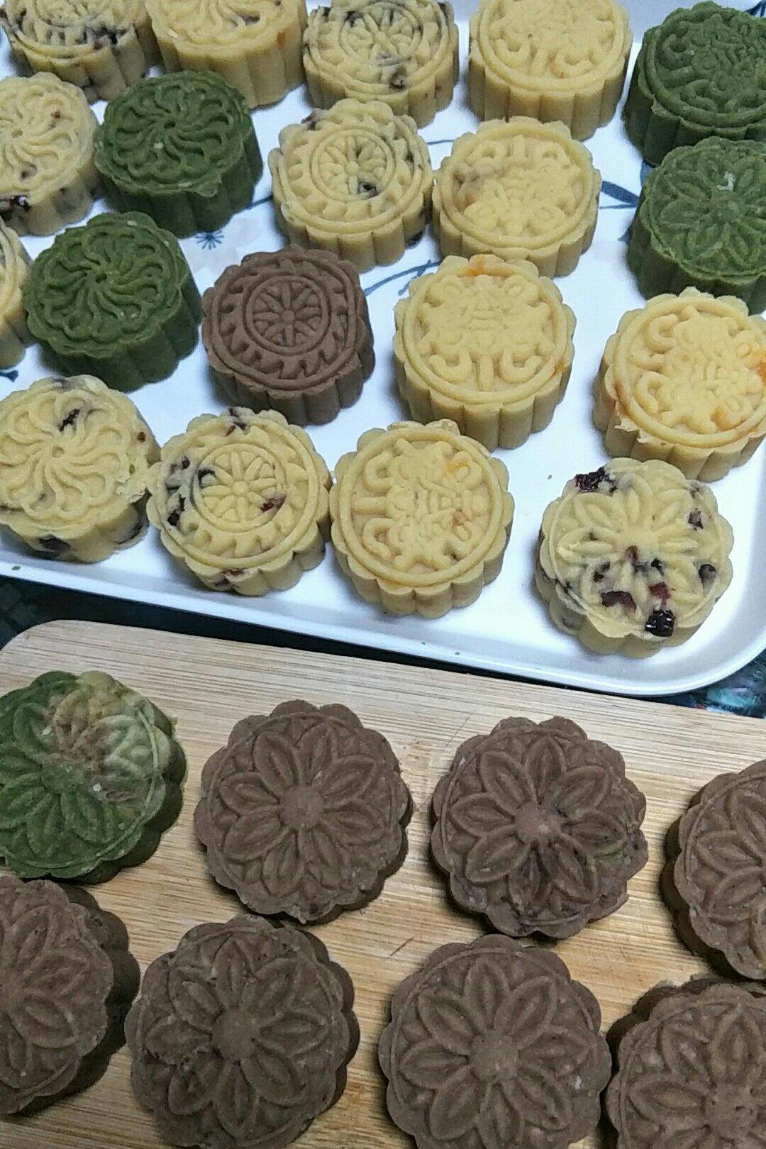 绿豆糕 | 原味、抹茶、可可