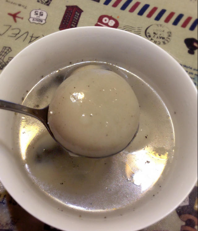 黑芝麻汤圆