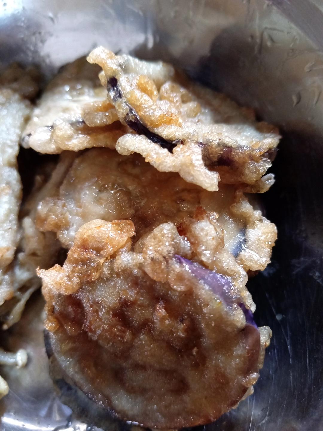 外酥里嫩的炸茄子