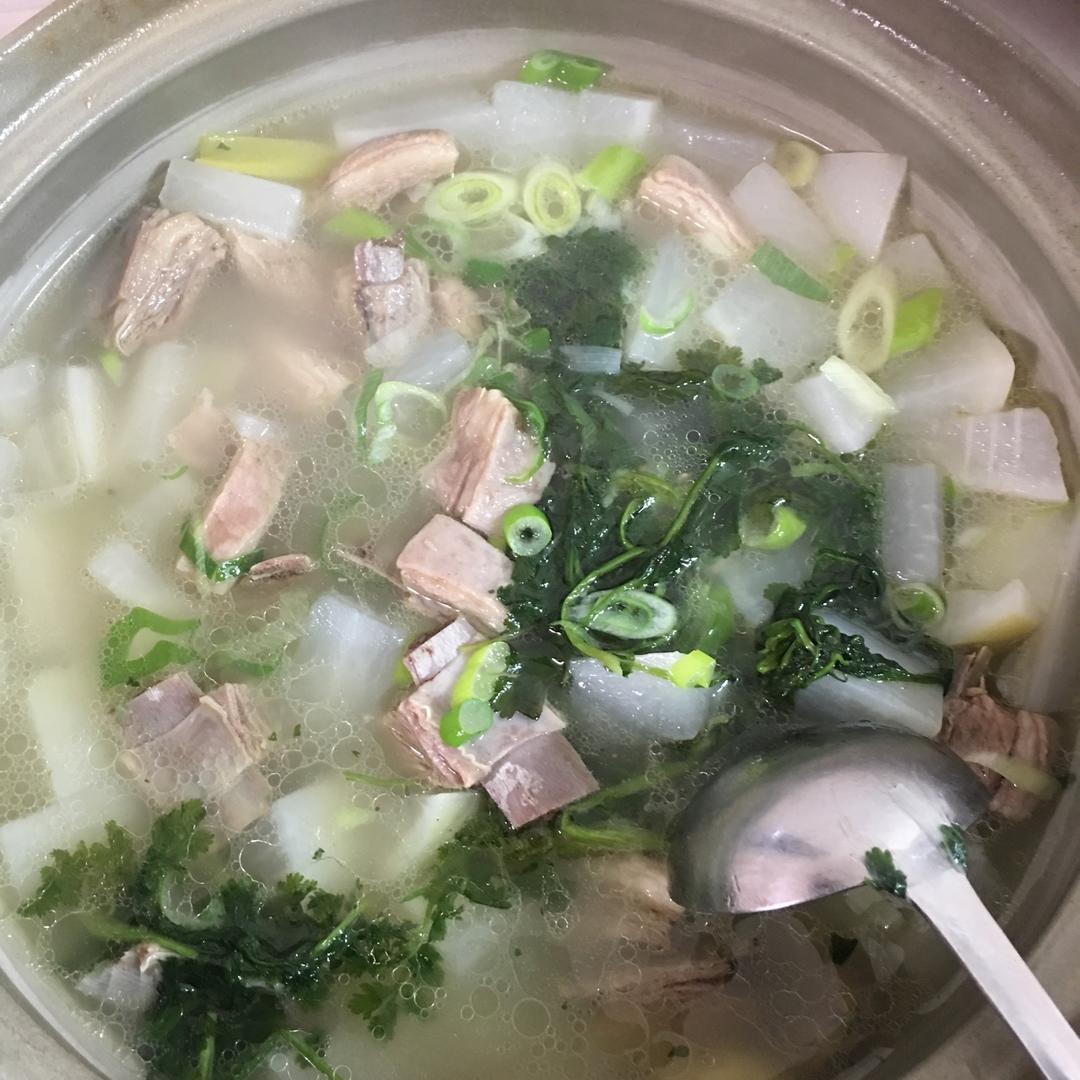 萝卜炖羊排