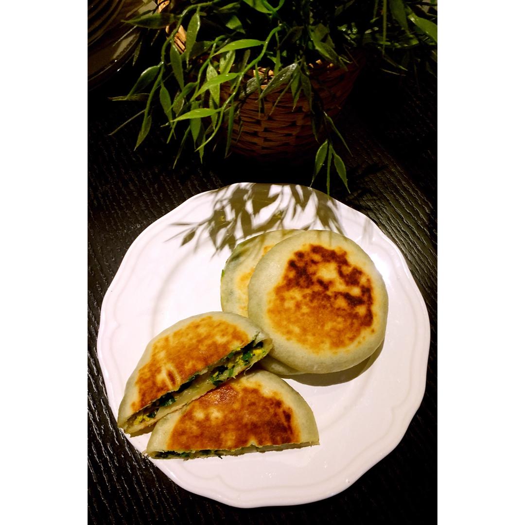 韭菜鸡蛋馅饼