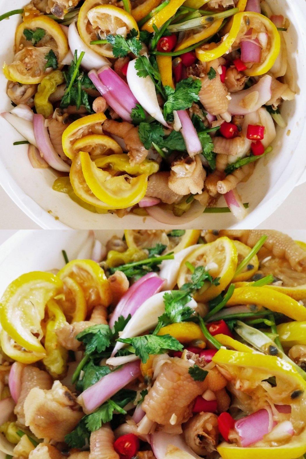 网红鸡爪—百香果柠檬泡椒鸡爪