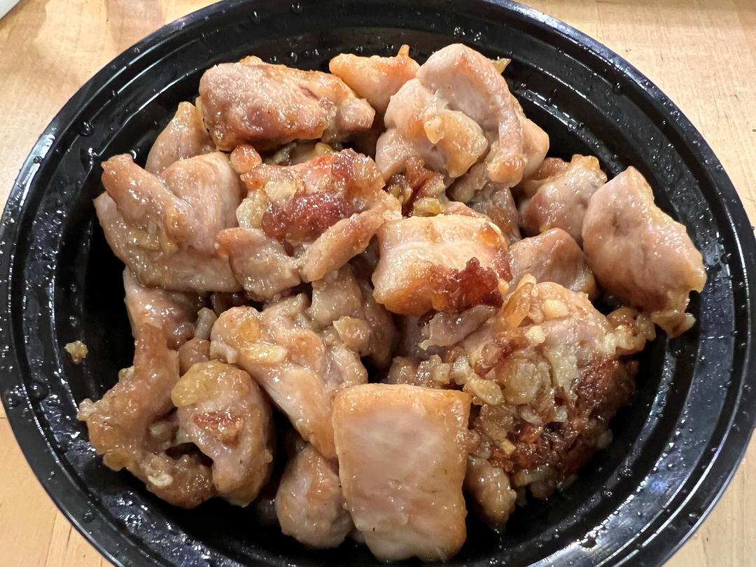 蒜香煎鸡腿肉