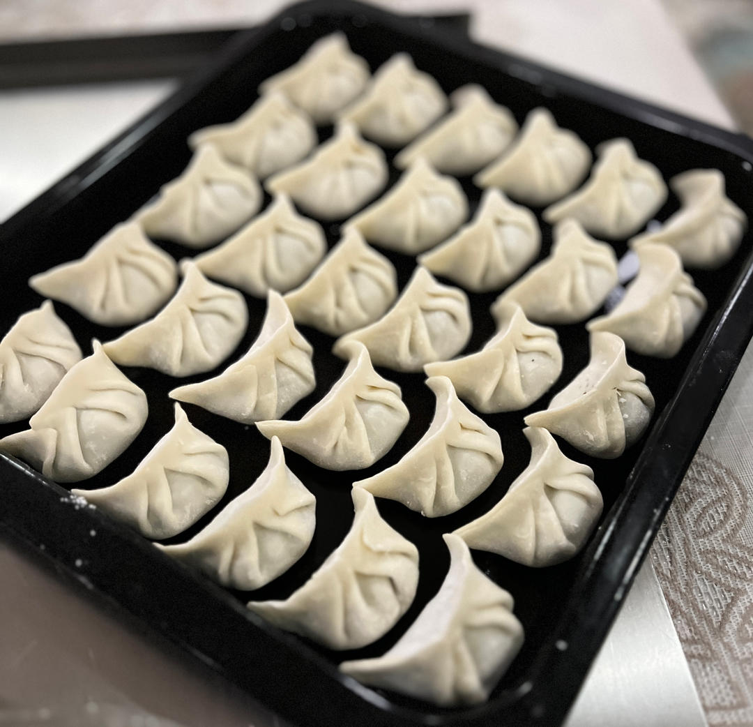 韭菜鲜肉馅饺子