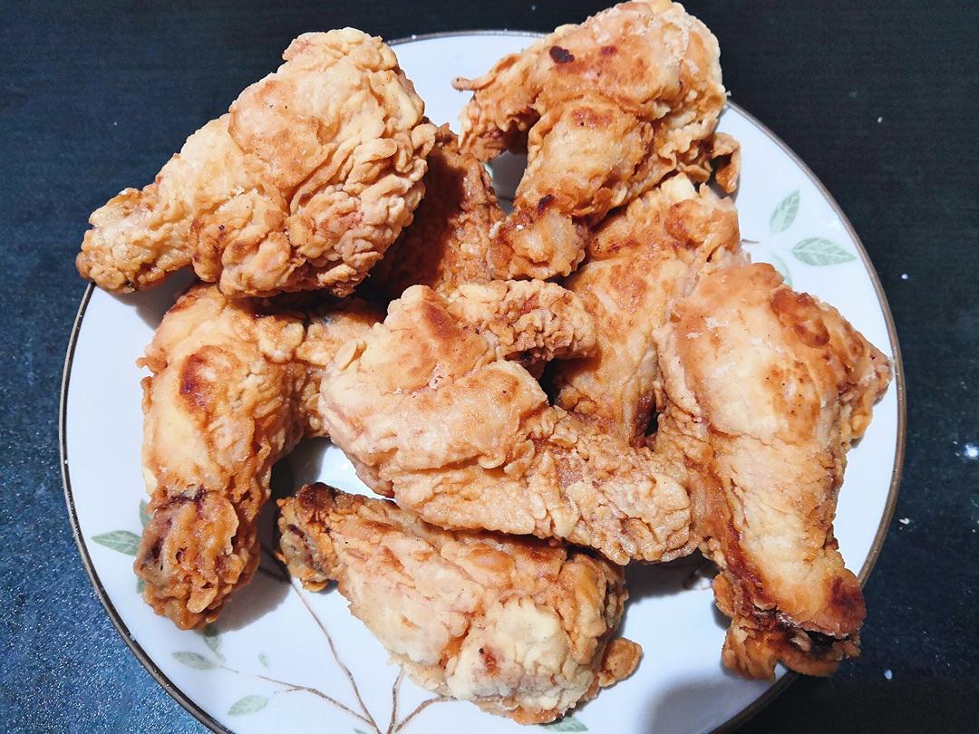 不用炸鸡粉也可以炸出酥脆炸鸡腿
