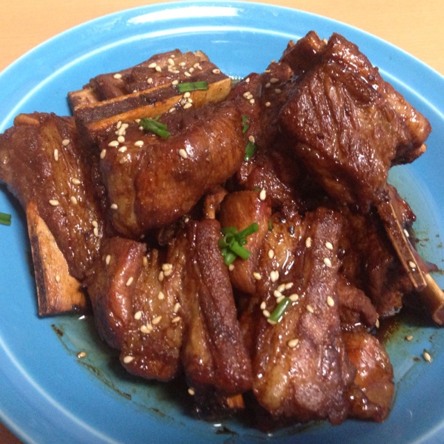 懒人版糖醋排骨