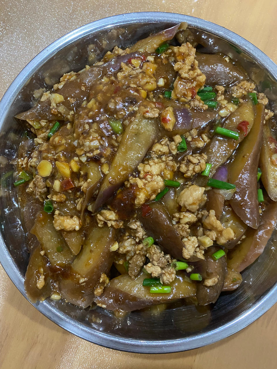 开胃下饭菜！巨简单的家常鱼香茄子煲