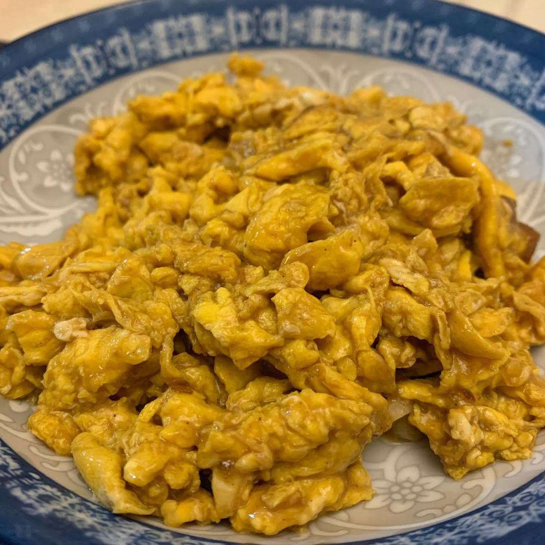 酱汁炒鸡蛋