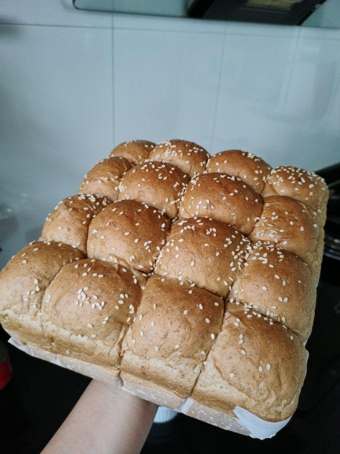 香香软软的红糖栗子小餐包