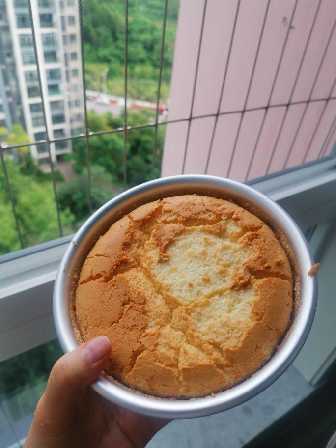 超柔软6寸戚风蛋糕(附8寸配方)零失败 超详细‼️含操作视频