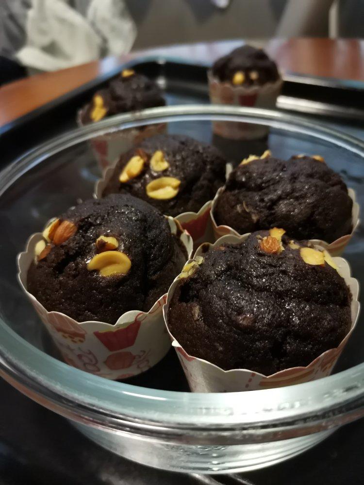 简单又美味的Muffins，黑巧克力玛芬蛋糕！✨