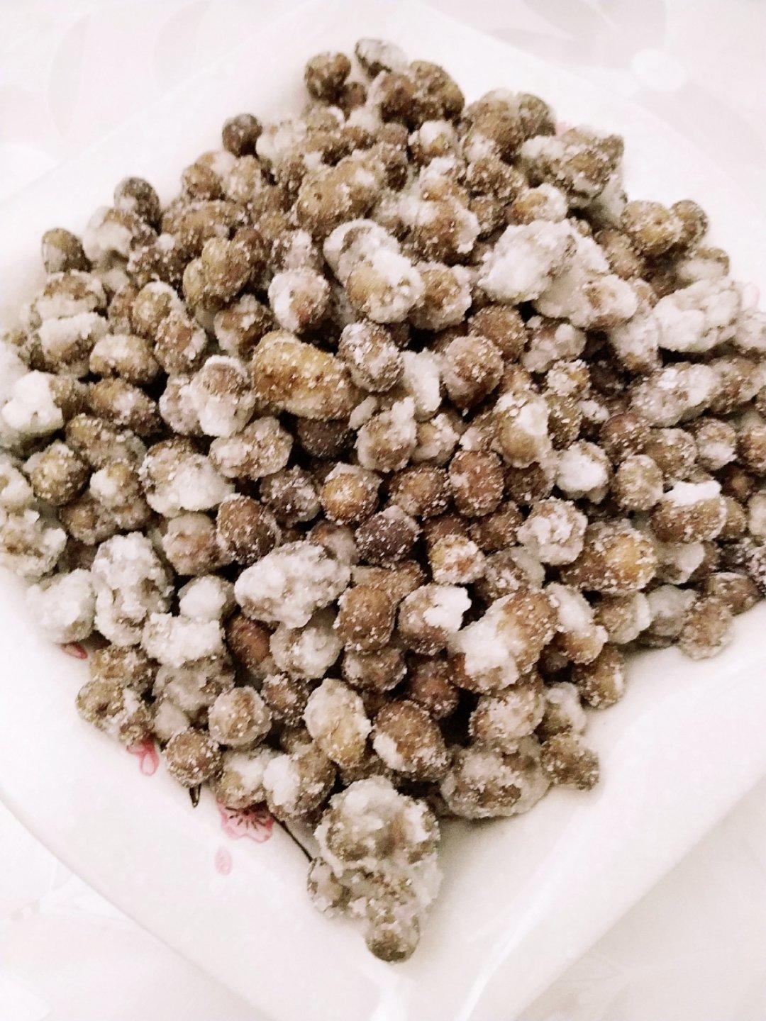 吃吃吃生命的符号做的糖霜山药豆