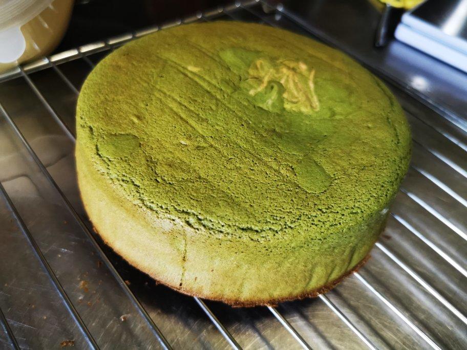 新手必做系列之三  抹茶海绵蛋糕（Q弹柔软 有动图）