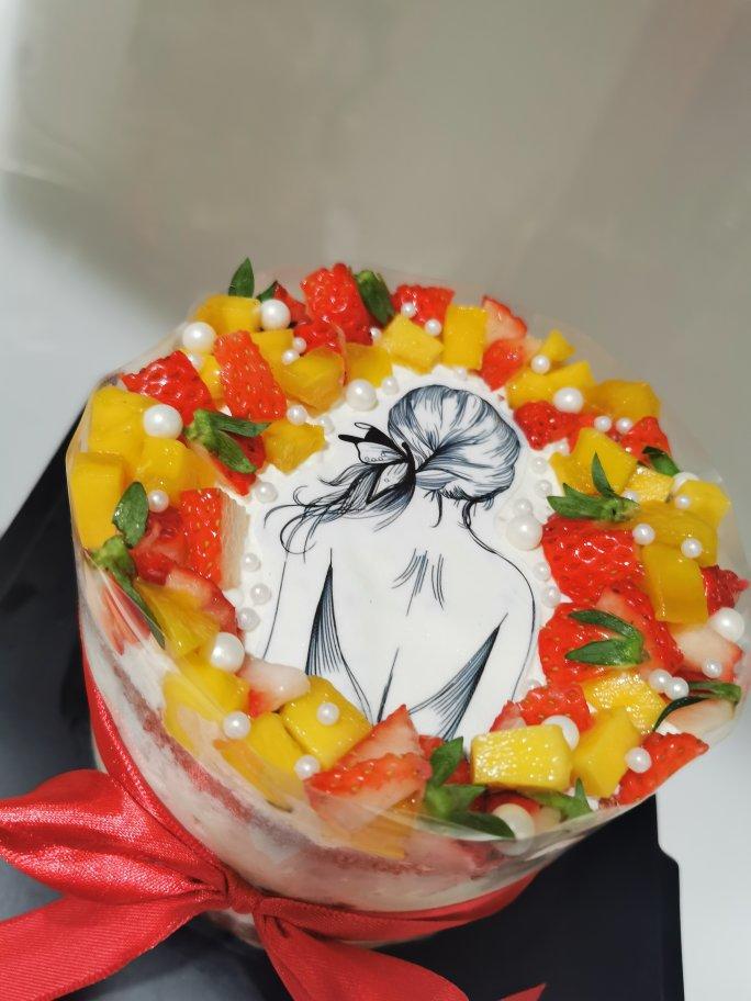 6寸红丝绒蛋糕（美国传统配方）