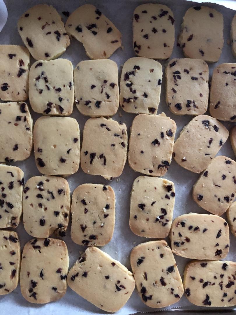 低糖少油版蔓越莓饼干