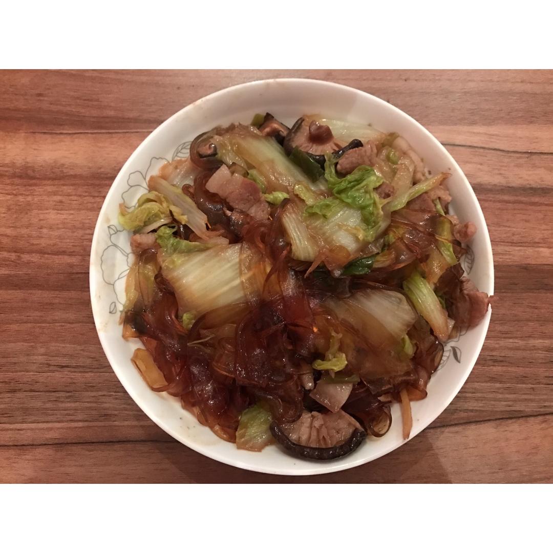 白菜炖粉条