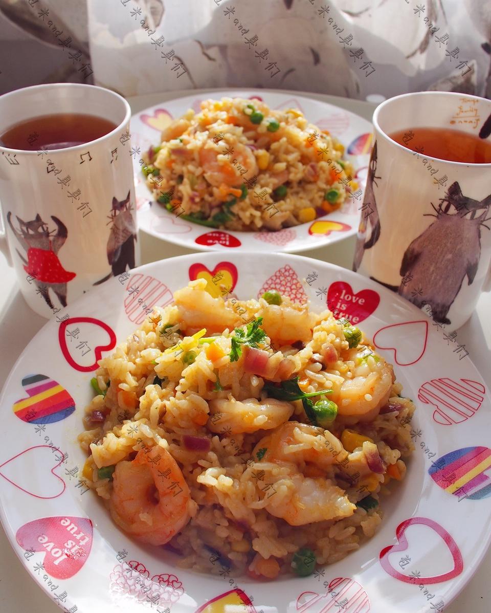 咖喱海鲜炒饭