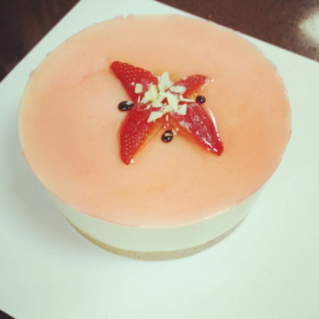 酸奶慕斯~适合夏天吃的蛋糕